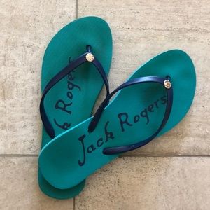 Jack Rogers Rubber Flip Flops